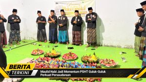 Maulid Nabi Jadi Momentum PSHT Guluk-Guluk Perkuat Persaudaraan